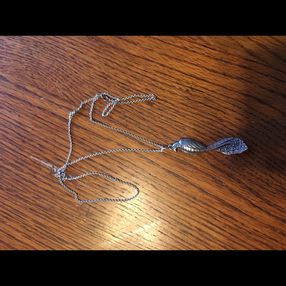 James Avery regal peacock necklace